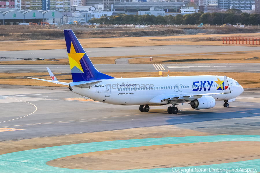 Skymark Airlines Boeing 737-86N (JA73NT) | Photo 597492