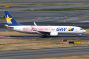 Skymark Airlines Boeing 737-86N (JA73NU) at  Tokyo - Haneda International, Japan