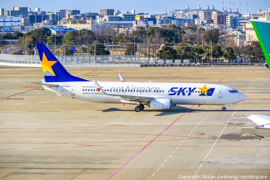 Skymark Airlines Boeing 737-86N (JA73NX) | Photo 597494