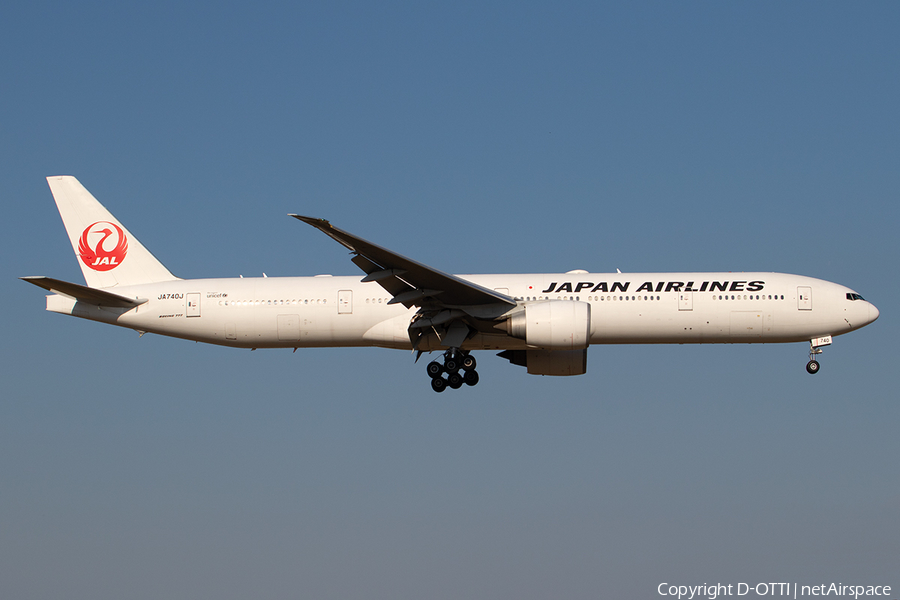 Japan Airlines - JAL Boeing 777-346(ER) (JA740J) | Photo 385136