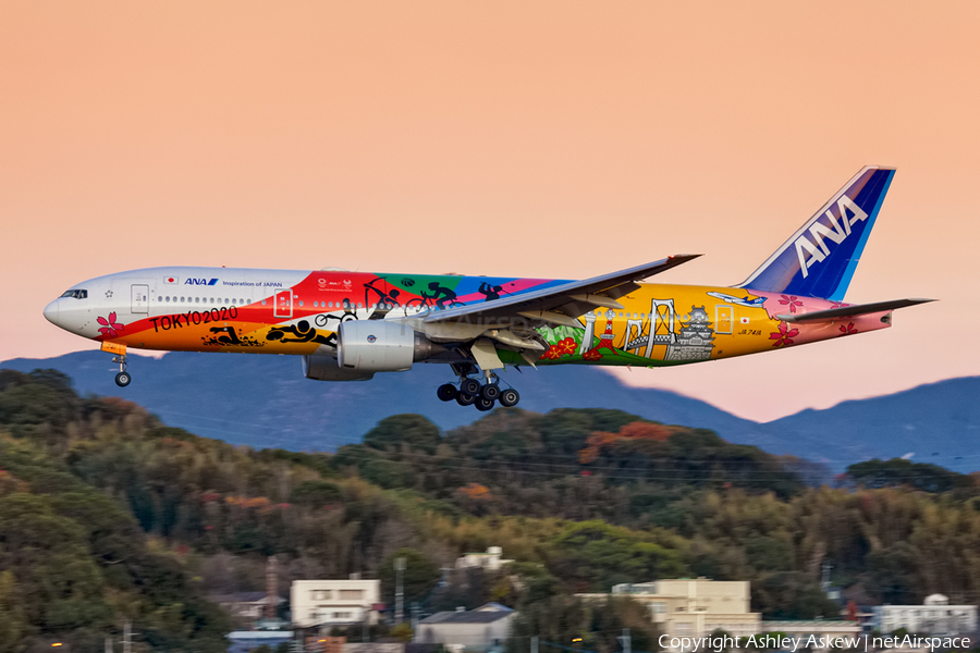 All Nippon Airways - ANA Boeing 777-281(ER) (JA741A) | Photo 381201