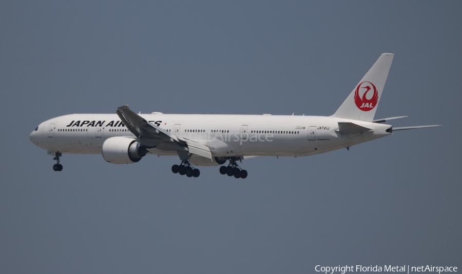 Japan Airlines - JAL Boeing 777-346(ER) (JA741J) | Photo 548601