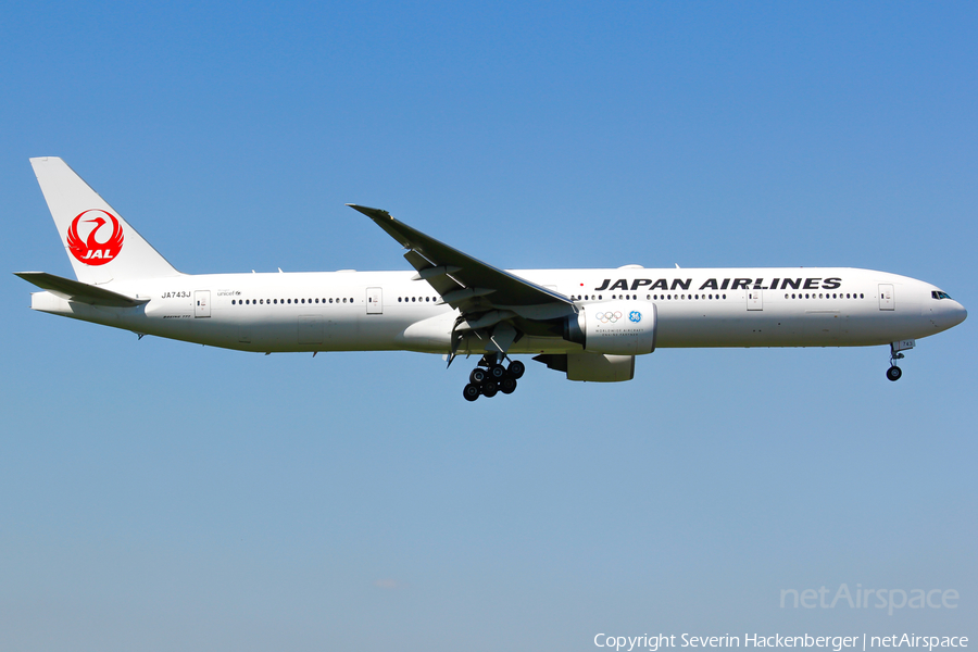 Japan Airlines - JAL Boeing 777-346(ER) (JA743J) | Photo 205036