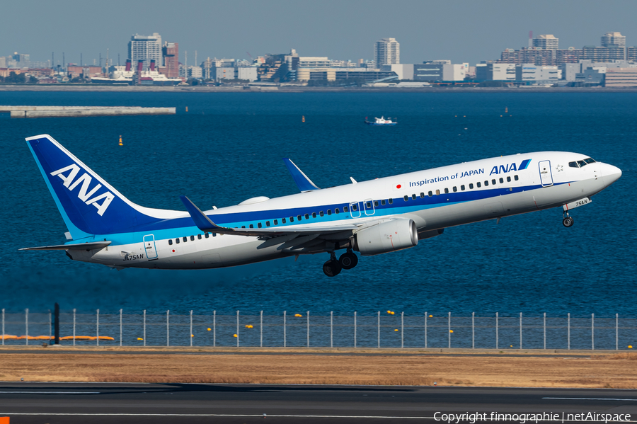 All Nippon Airways - ANA Boeing 737-881 (JA75AN) | Photo 607436