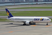 Skymark Airlines Boeing 767-36N(ER) (JA767D) at  Tokyo - Haneda International, Japan