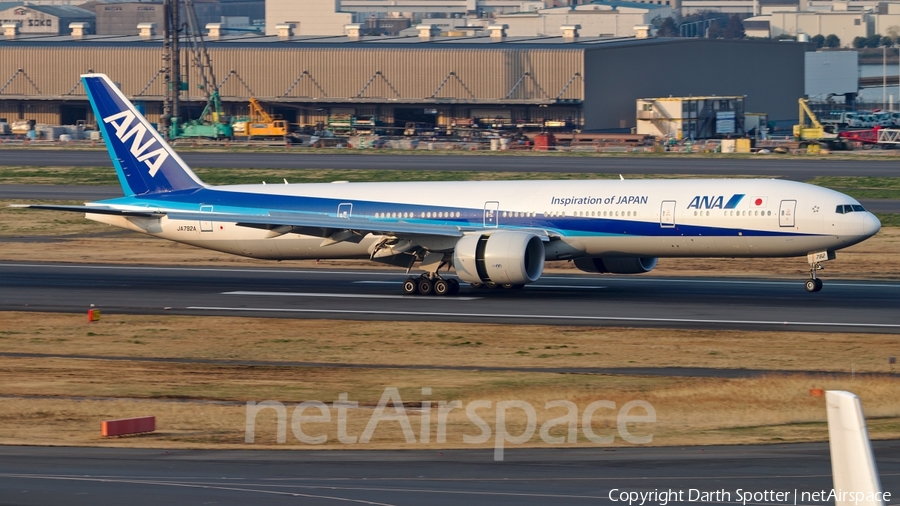 All Nippon Airways - ANA Boeing 777-381(ER) (JA792A) | Photo 204362