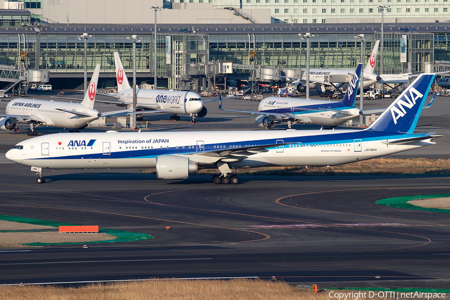 All Nippon Airways - ANA Boeing 777-381(ER) (JA796A) | Photo 396445