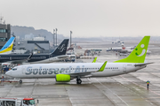 Solaseed Air Boeing 737-81D (JA801X) at  Fukuoka, Japan