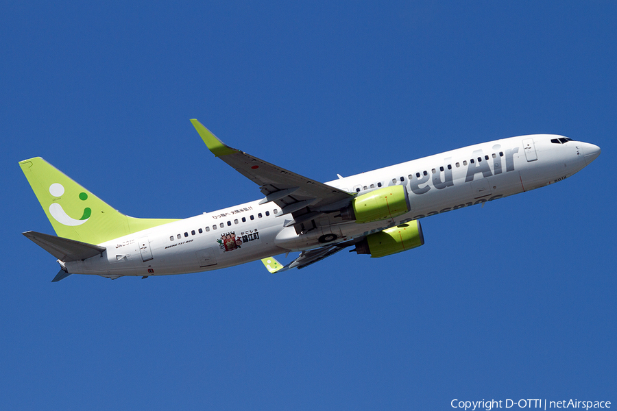 Solaseed Air Boeing 737-81D (JA801X) | Photo 418890