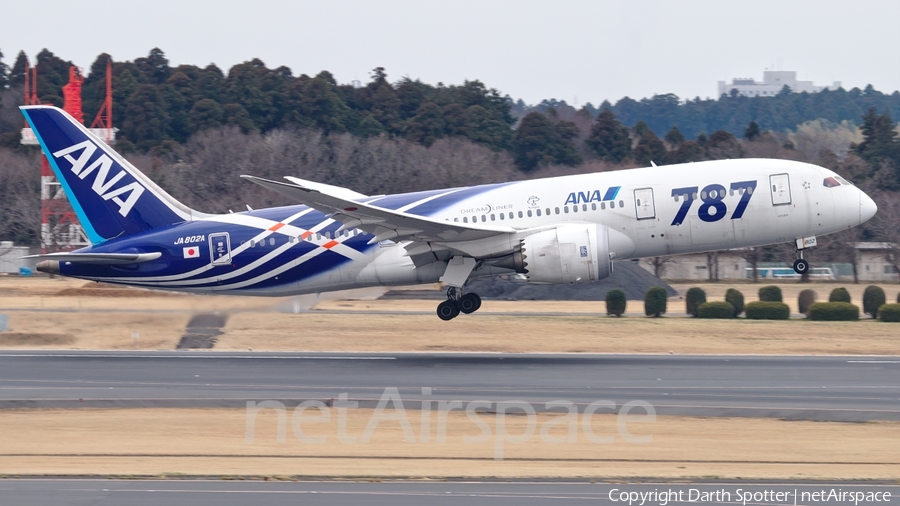 All Nippon Airways - ANA Boeing 787-8 Dreamliner (JA802A) | Photo 205393