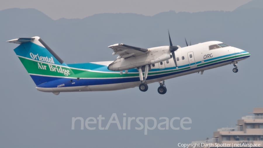 Oriental Air Bridge de Havilland Canada DHC-8-201Q (JA802B) | Photo 203380