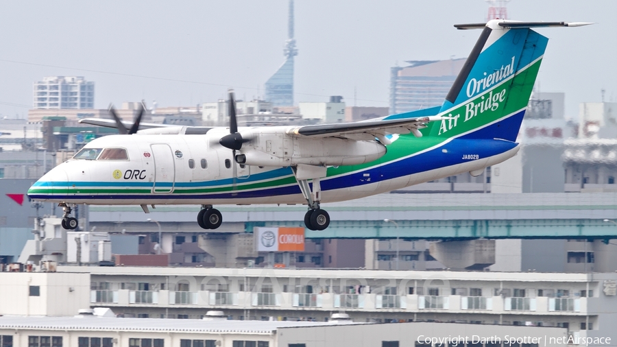 Oriental Air Bridge de Havilland Canada DHC-8-201Q (JA802B) | Photo 203382