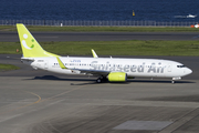 Solaseed Air Boeing 737-86N (JA803X) at  Tokyo - Haneda International, Japan