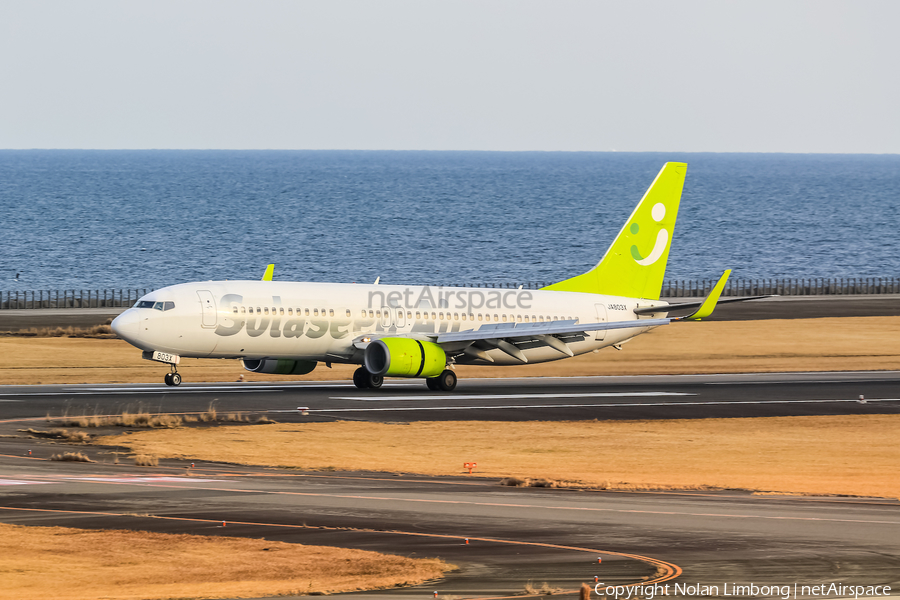 Solaseed Air Boeing 737-86N (JA803X) | Photo 599010