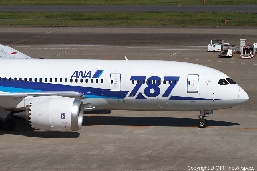 All Nippon Airways - ANA Boeing 787-8 Dreamliner (JA804A) | Photo 418190