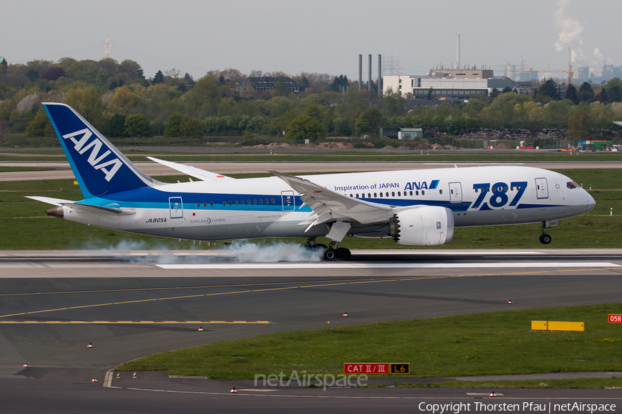 All Nippon Airways - ANA Boeing 787-8 Dreamliner (JA805A) | Photo 106097