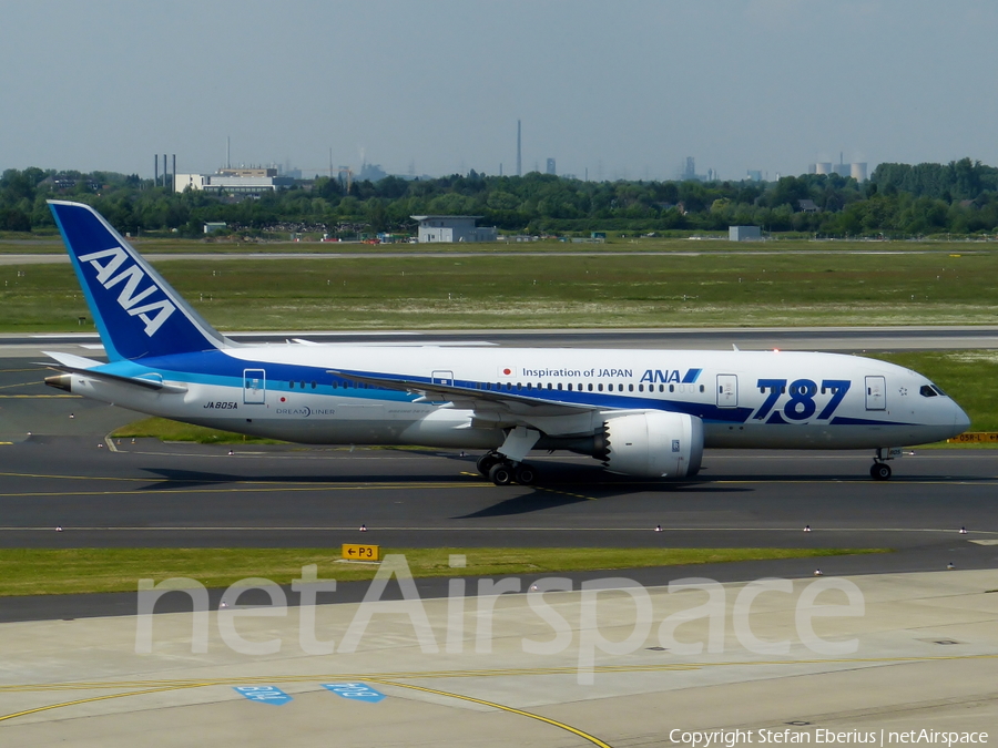 All Nippon Airways - ANA Boeing 787-8 Dreamliner (JA805A) | Photo 424416