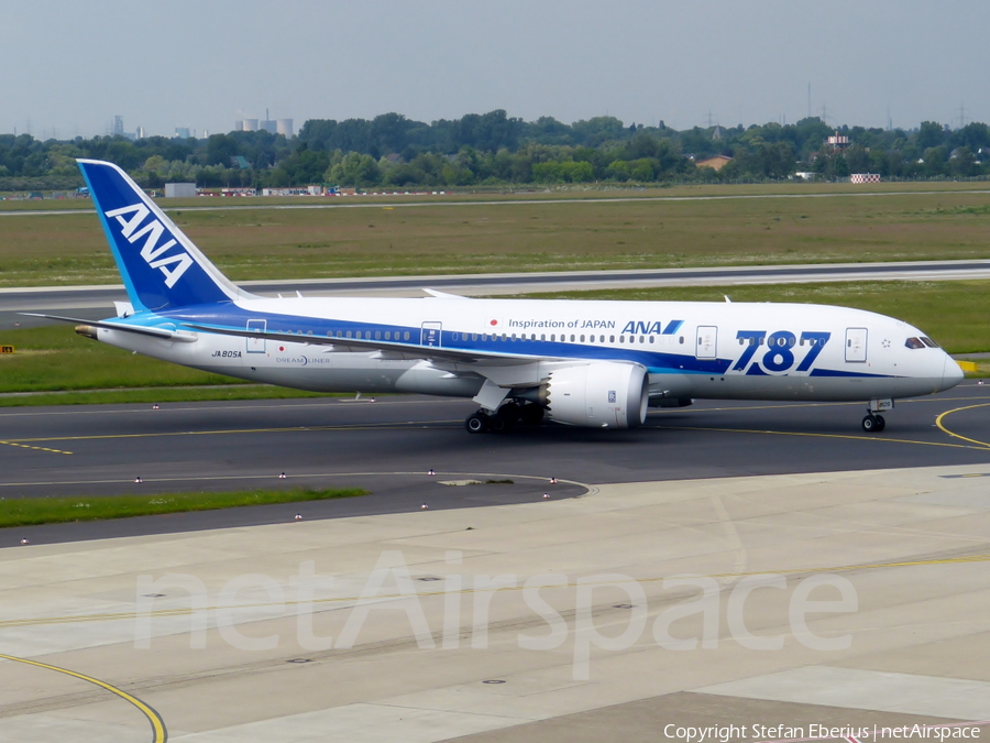 All Nippon Airways - ANA Boeing 787-8 Dreamliner (JA805A) | Photo 428518