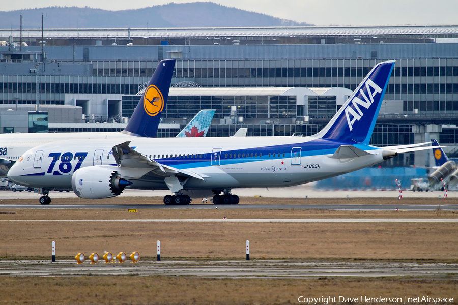 All Nippon Airways - ANA Boeing 787-8 Dreamliner (JA805A) | Photo 3104