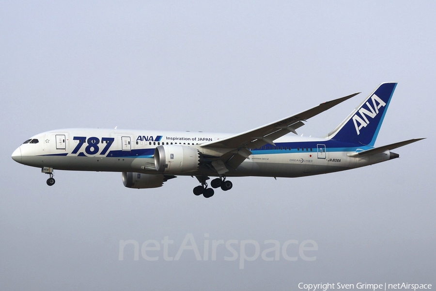 All Nippon Airways - ANA Boeing 787-8 Dreamliner (JA806A) | Photo 129733