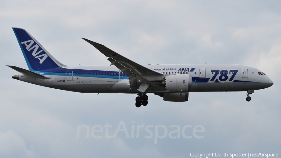 All Nippon Airways - ANA Boeing 787-8 Dreamliner (JA806A) | Photo 218567