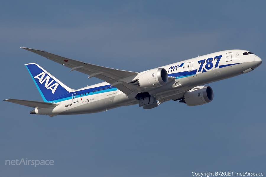 All Nippon Airways - ANA Boeing 787-8 Dreamliner (JA806A) | Photo 38166