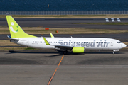 Solaseed Air Boeing 737-86N (JA806X) at  Tokyo - Haneda International, Japan