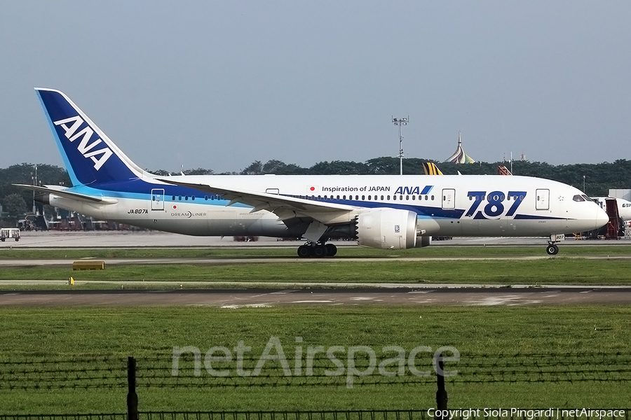 All Nippon Airways - ANA Boeing 787-8 Dreamliner (JA807A) | Photo 365046