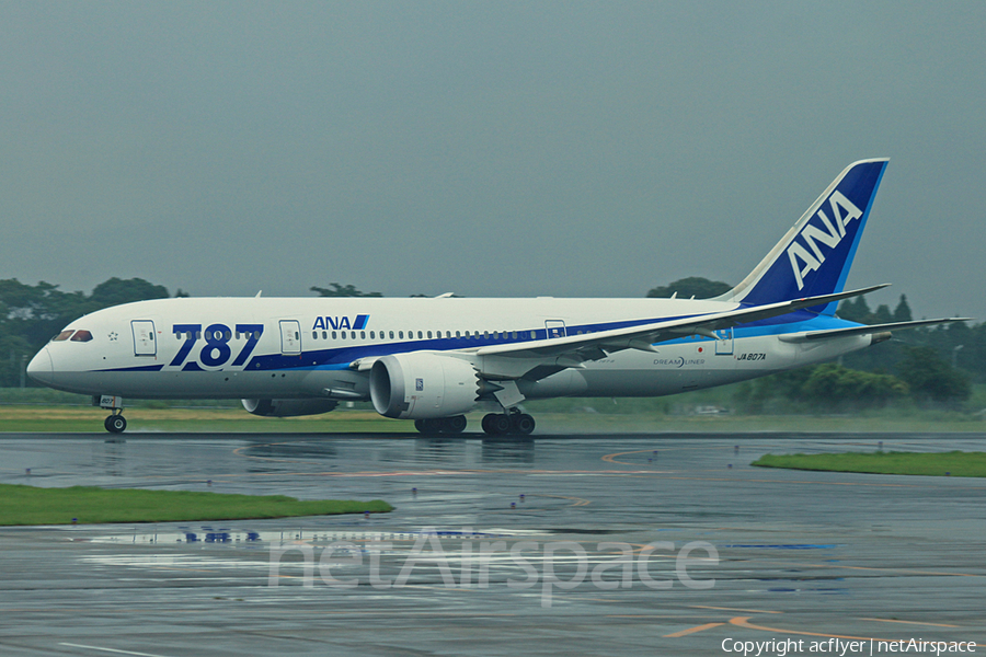 All Nippon Airways - ANA Boeing 787-8 Dreamliner (JA807A) | Photo 379063