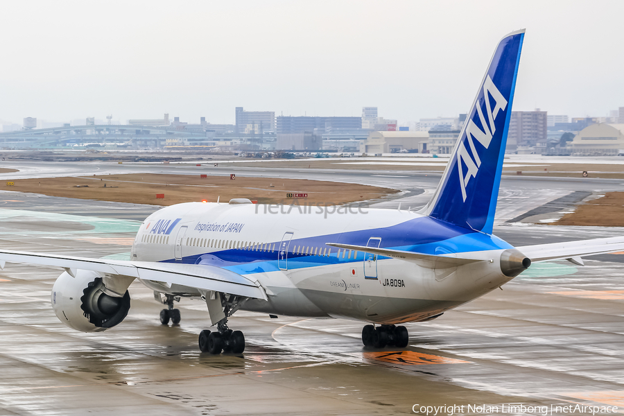 All Nippon Airways - ANA Boeing 787-8 Dreamliner (JA809A) | Photo 599020