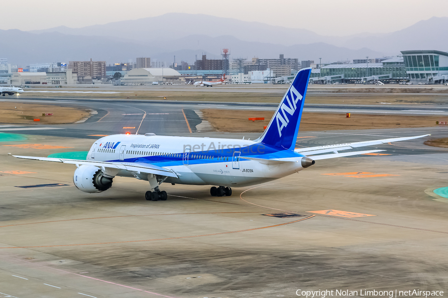 All Nippon Airways - ANA Boeing 787-8 Dreamliner (JA809A) | Photo 599024