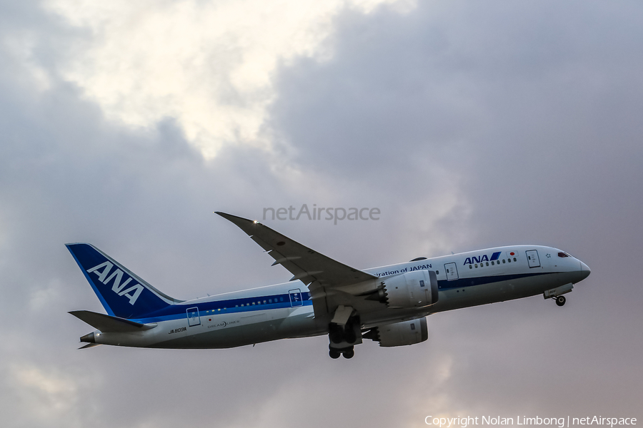 All Nippon Airways - ANA Boeing 787-8 Dreamliner (JA809A) | Photo 599026