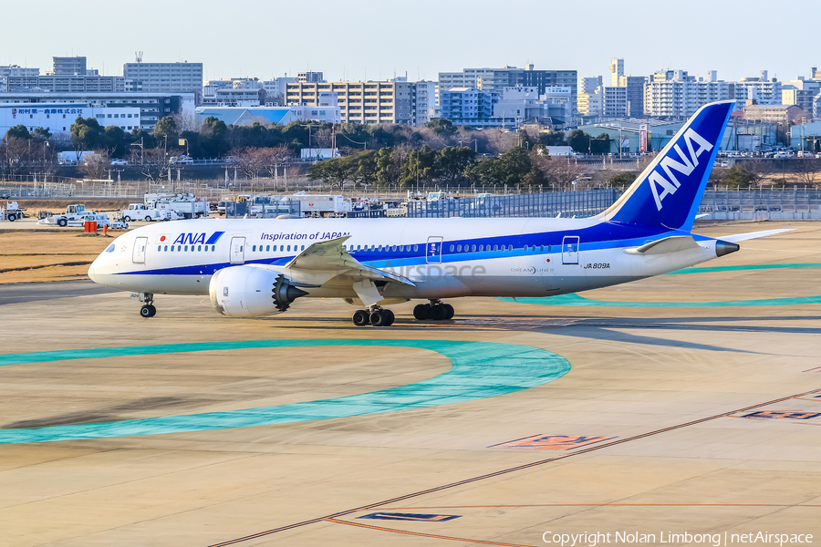 All Nippon Airways - ANA Boeing 787-8 Dreamliner (JA809A) | Photo 599039