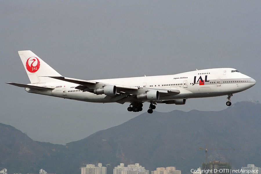 Japan Airlines - JAL Boeing 747-246B (JA8108) | Photo 164555