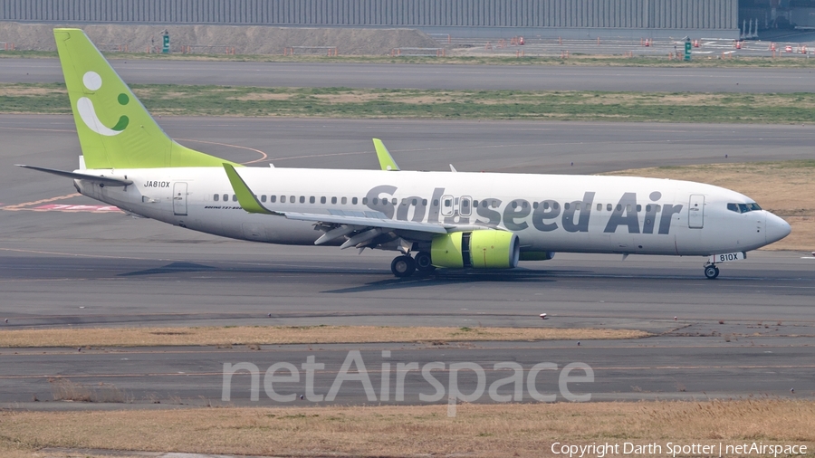 Solaseed Air Boeing 737-86N (JA810X) | Photo 204599