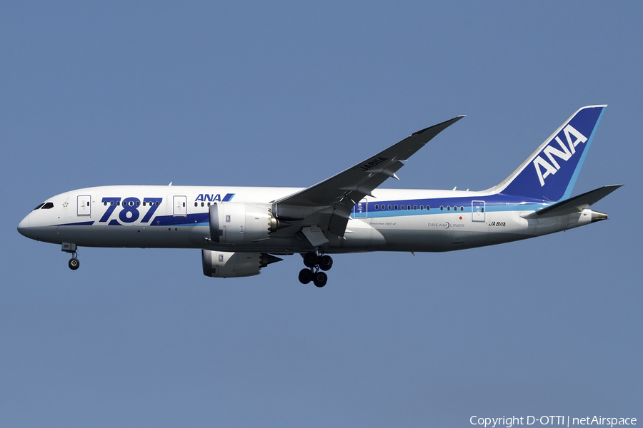 All Nippon Airways - ANA Boeing 787-8 Dreamliner (JA811A) | Photo 418611