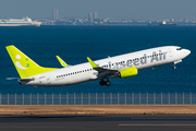 Solaseed Air Boeing 737-86N (JA811X) at  Tokyo - Haneda International, Japan