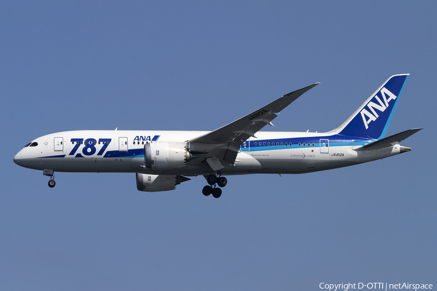 All Nippon Airways - ANA Boeing 787-8 Dreamliner (JA812A) | Photo 418608