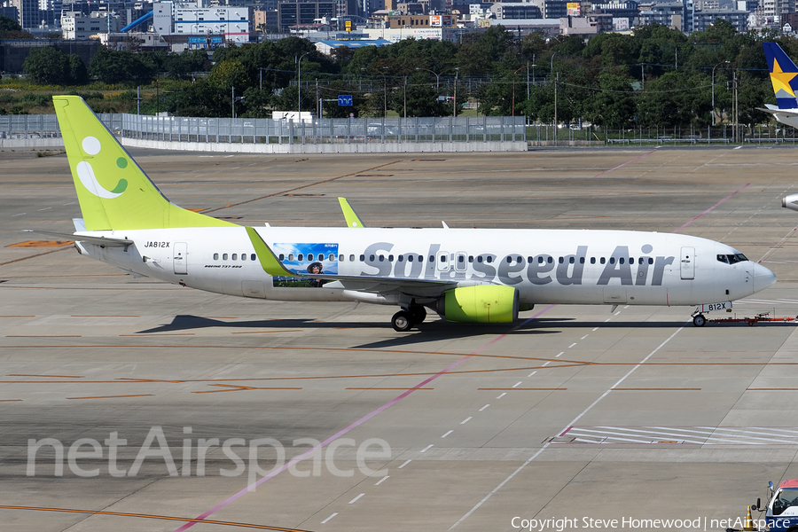 Solaseed Air Boeing 737-86N (JA812X) | Photo 672754