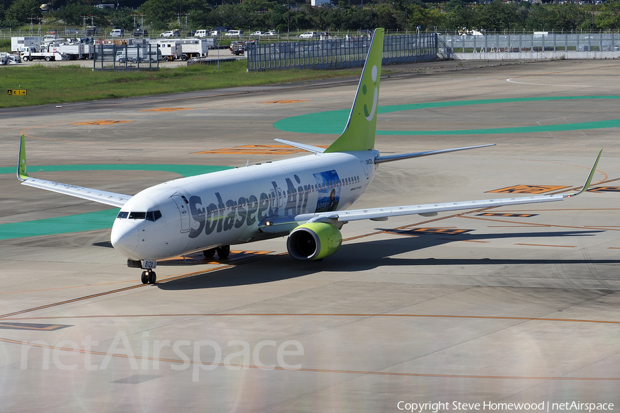 Solaseed Air Boeing 737-86N (JA812X) | Photo 672755
