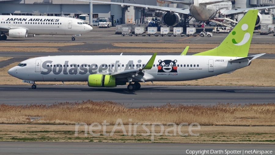 Solaseed Air Boeing 737-86N (JA812X) | Photo 204752