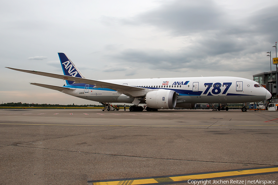 All Nippon Airways - ANA Boeing 787-8 Dreamliner (JA813A) | Photo 75985