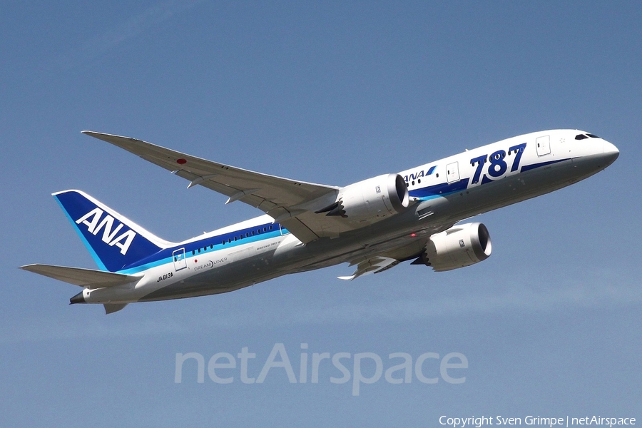 All Nippon Airways - ANA Boeing 787-8 Dreamliner (JA813A) | Photo 27647