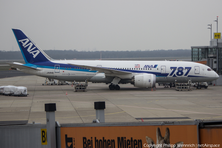 All Nippon Airways - ANA Boeing 787-8 Dreamliner (JA814A) | Photo 103341