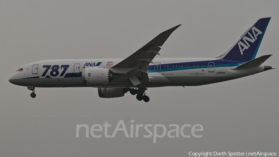 All Nippon Airways - ANA Boeing 787-8 Dreamliner (JA814A) | Photo 225160