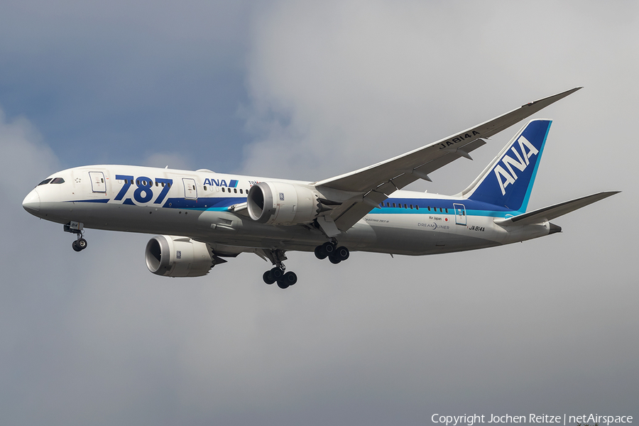 All Nippon Airways - ANA Boeing 787-8 Dreamliner (JA814A) | Photo 276473