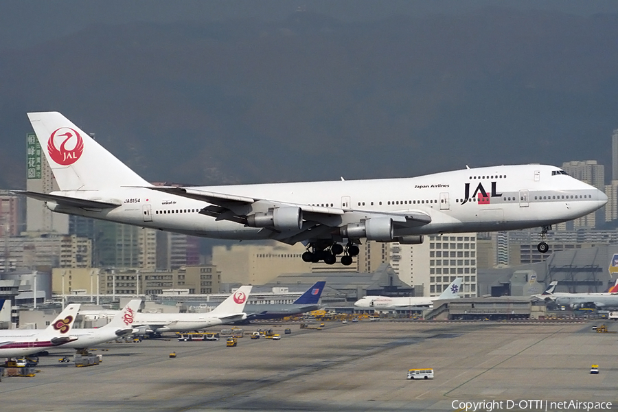 Japan Airlines - JAL Boeing 747-246B (JA8154) | Photo 157734