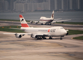 Japan Universal System Transport (JUST) Boeing 747-221F (JA8160) at  Hong Kong - Kai Tak International (closed), Hong Kong