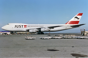 Japan Universal System Transport (JUST) Boeing 747-221F (JA8160) at  San Francisco - International, United States