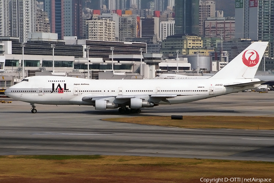 Japan Airlines - JAL Boeing 747-246B (JA8162) | Photo 168547